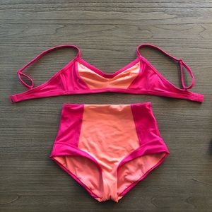 Adore Me high waisted bikini, size S